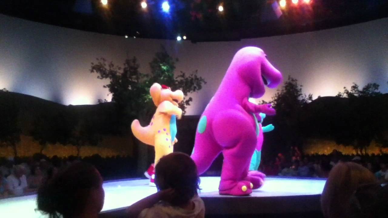 Barney at Universal studios Orlando