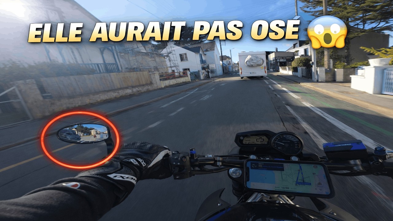 Balade à Guérande… Elle a Tenté un Dépassement Dangereux !!!