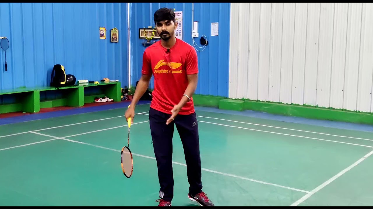 SERVICE RETURN | tamil | BADMINTON LOVER #badmintonlover