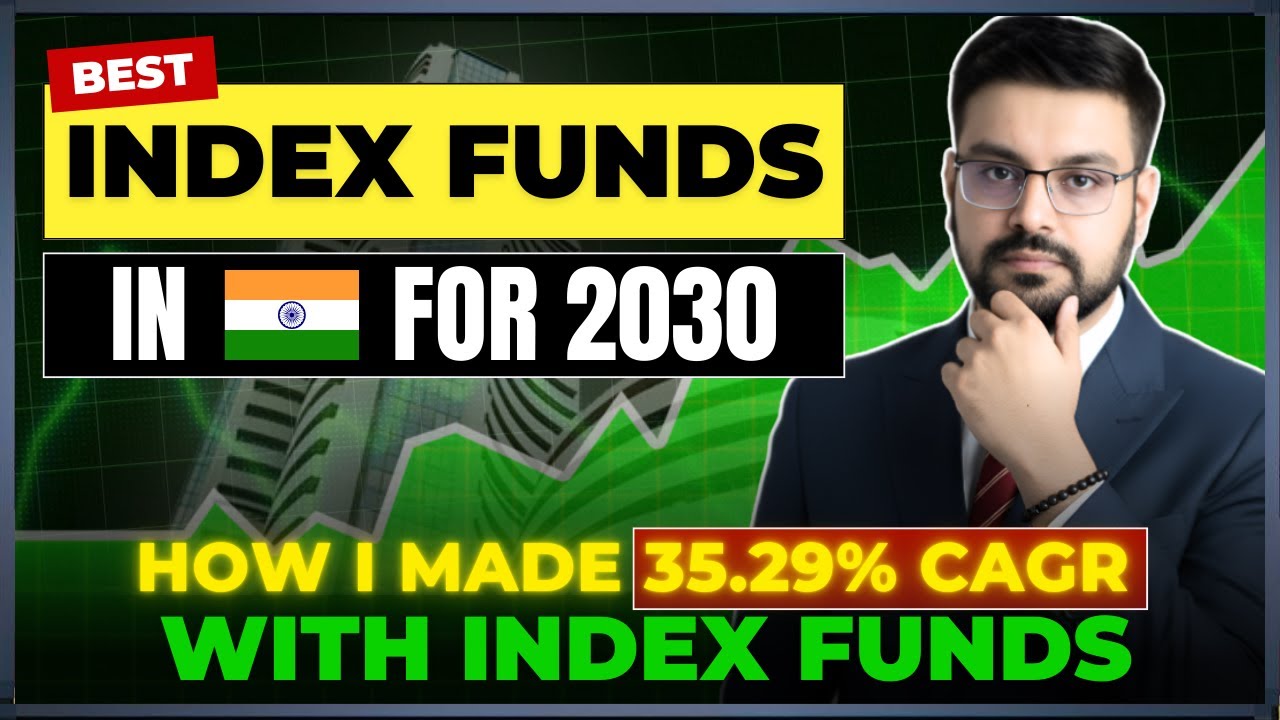My Top 4 INDEX FUNDS for 2030 | Best INDEX FUNDS to Invest for 8-10 Years!