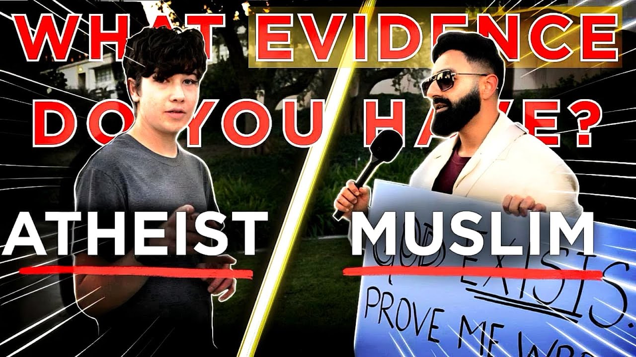 ATHEIST VS MUSLIM Campus Debate | “There’s ONE God I’d Accept!”