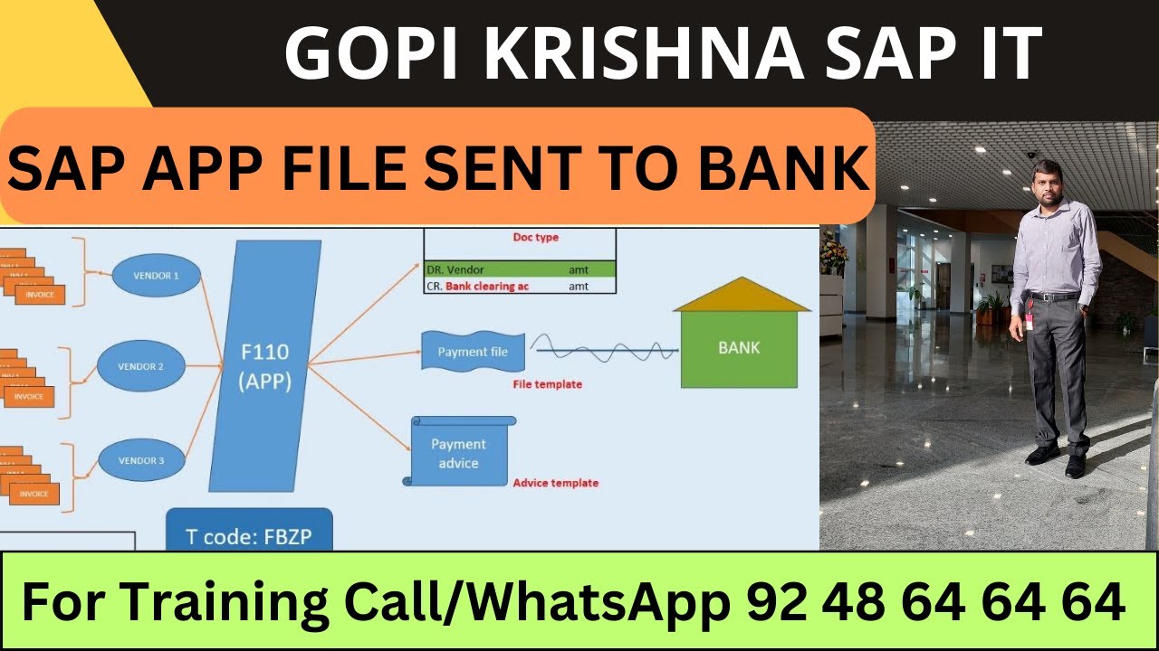 SAP APP File sent to Bank #SAP #sapbasis #sapmm #sapfico #sapsd #abap #gap #sapfitgap #job #software