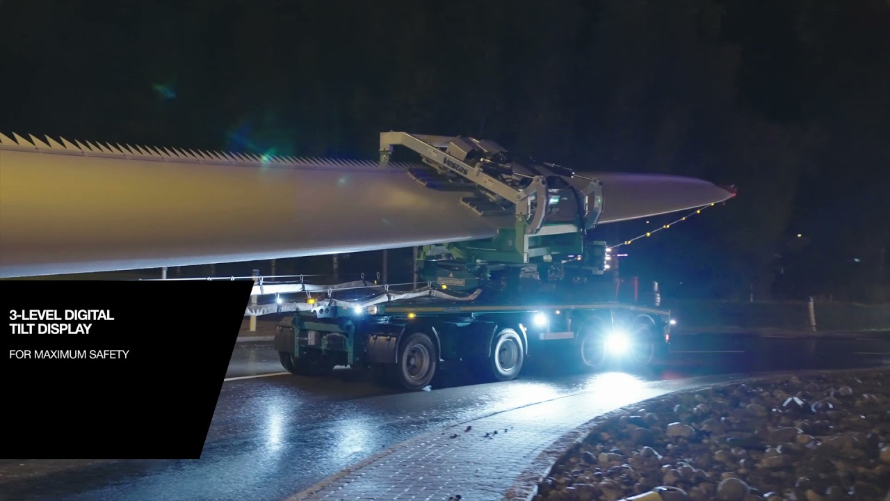 Goldhofer »BLADES - The economical solution for wind blade transports