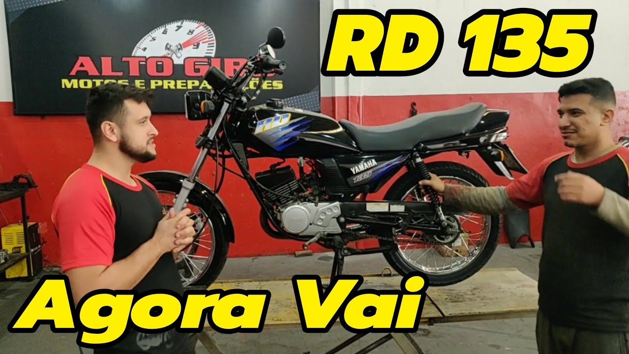 RD 135 será que  vem a primeira 2 tempo Fuçada?