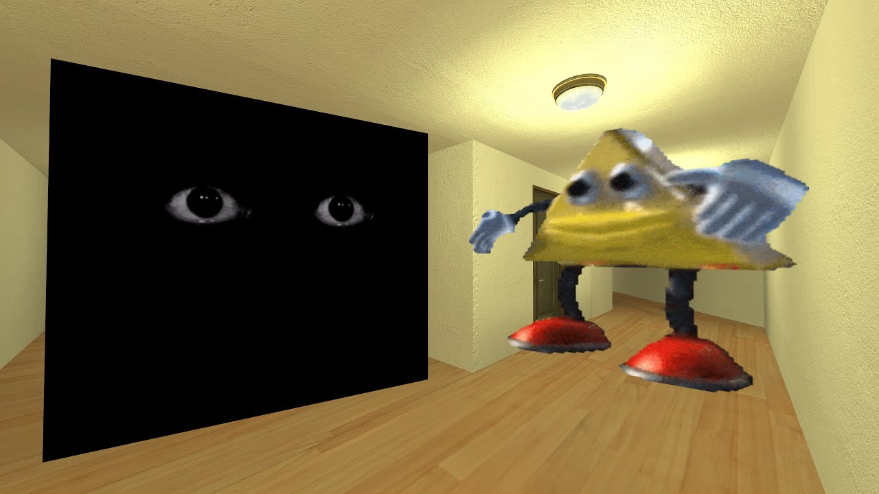 Танцующий треугольник и спрятаться Nextbot Gmod