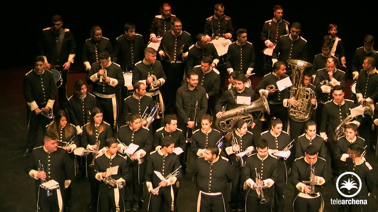 Festival Nacional de Marchas procesionales 2018 en Teatro Romea de Murcia. Participa Oje de Archena