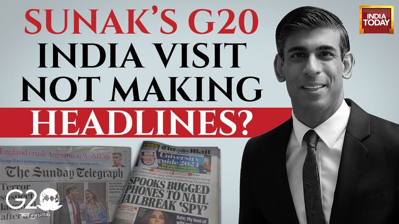 Watch: How British Media Reacts To Rishi Sunak's G20 Visit In Delhi & His Visit To Akshardham Temple