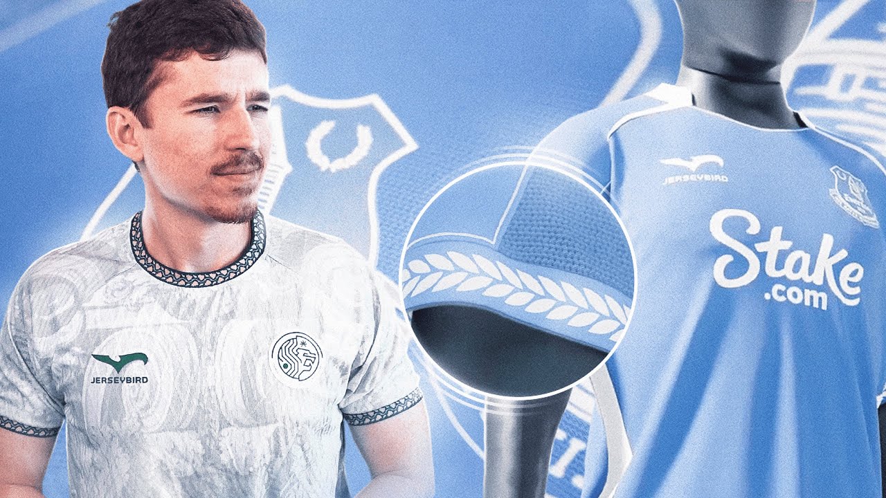 Наш самый техничный дизайн формы за всю историю (ФК «Эвертон»)