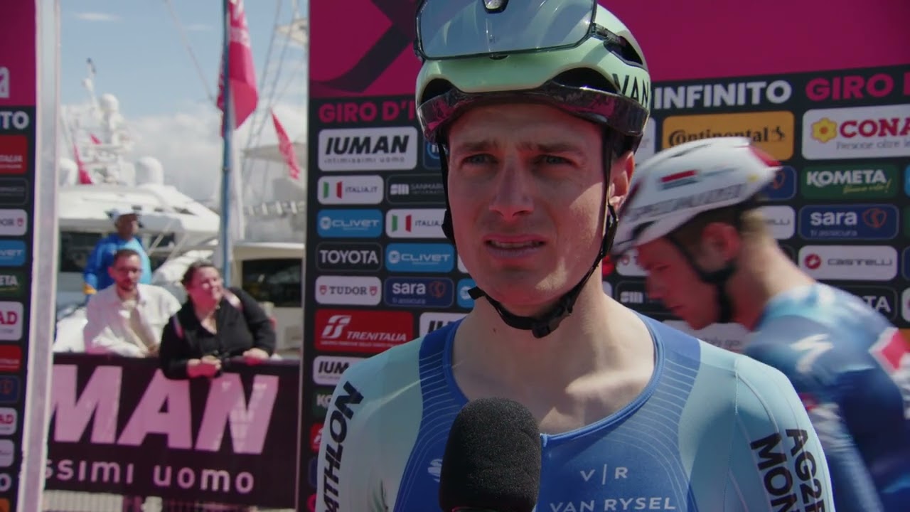 Nicolas Prodhomme - Interview au d&eacute;part - Etape 11 - Giro d'Italia 2025