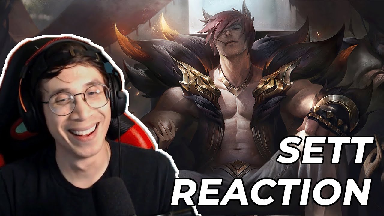 Arcane fan reacts to Sett (Voicelines, Skins, & Story) | League of Legends