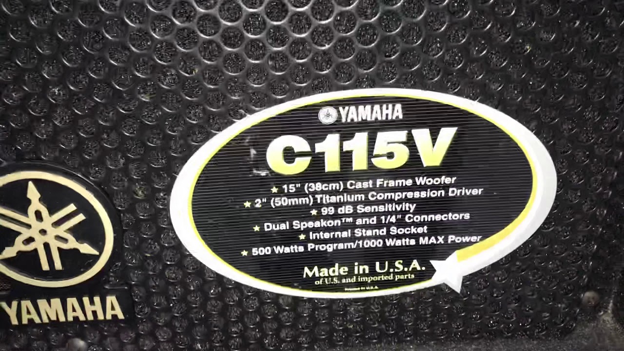 Test loa YAMAHA-C115V đậm chất mỹ lh:0948388448