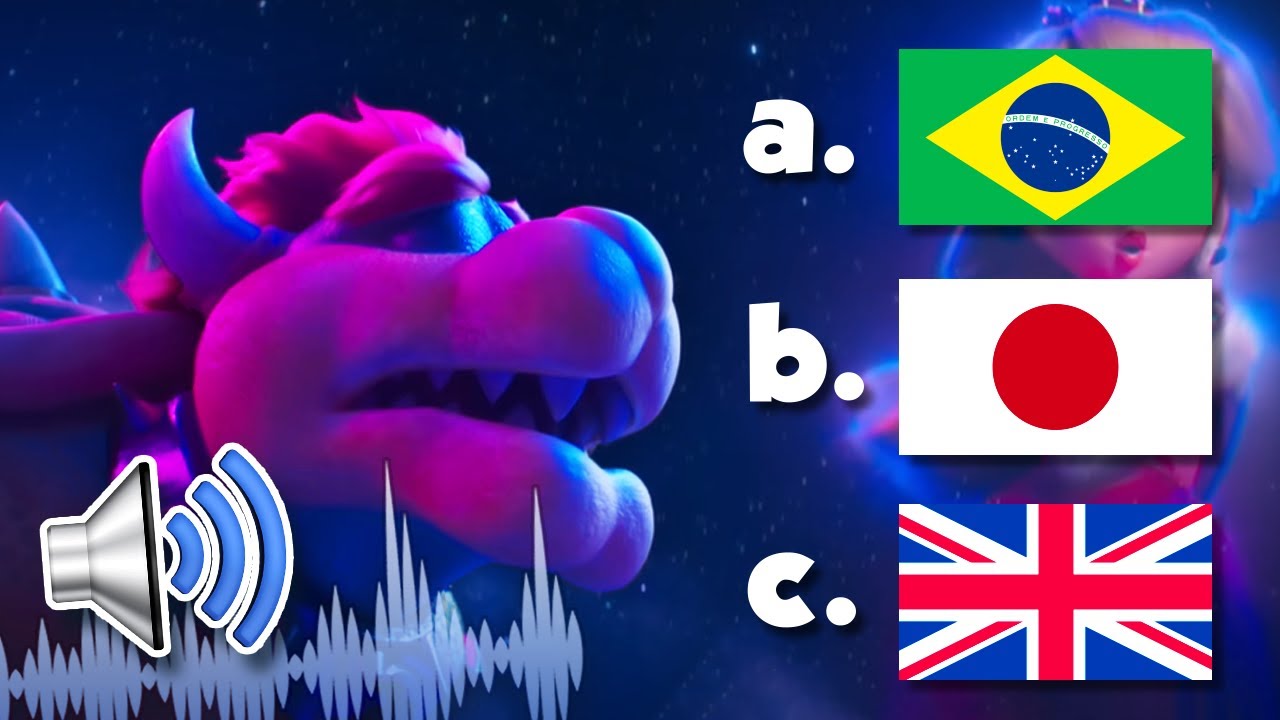 Who Sings Better? Bowser Peaches Song in 16 Languages