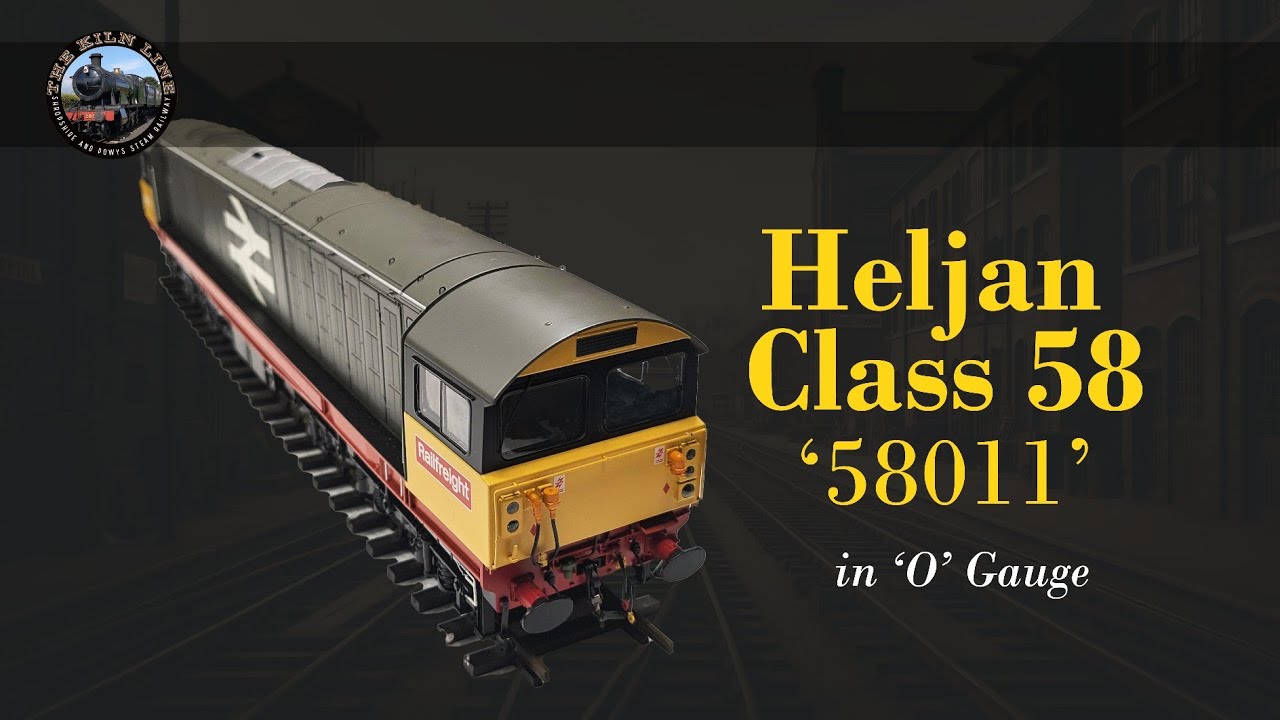 The Kiln Line looks at - Heljan 'O' Gauge Class 58