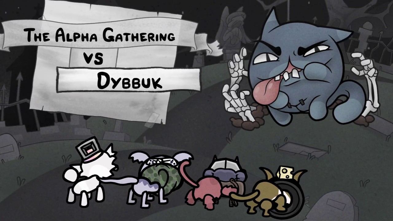 Mewgenics - Act 1 Boss Fight - DYBBUK boss Fight