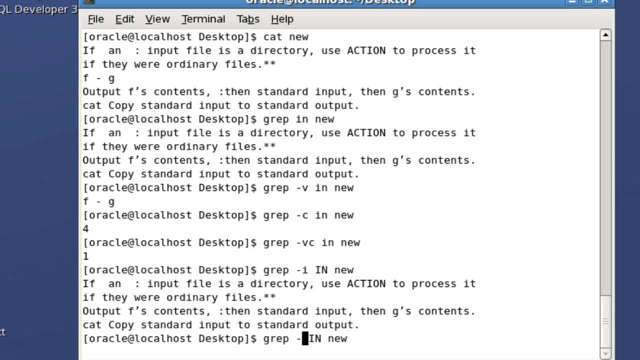 Unix:Filters commands (Grep)