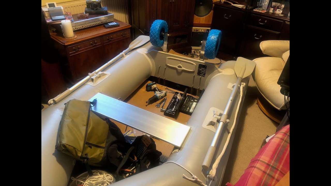 Дешевые китайские надувные лодки и подвесные моторы - Часть 3 (Якорь и штурвал)