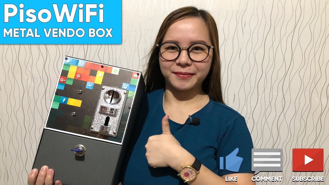 Vlog # 7 | New Model Piso WiFi / WiFi Vendo Metal Box Review
