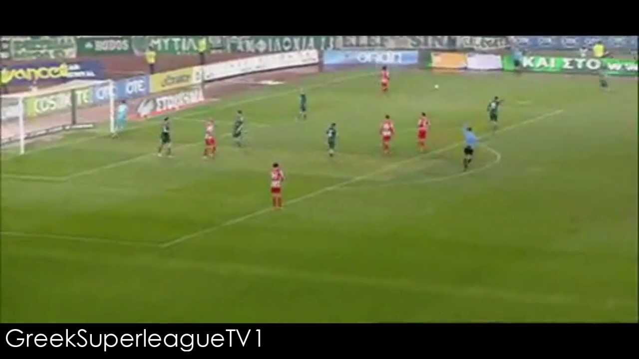Panathinaikos - Olympiacos 2-2 (Goals & Highlights)