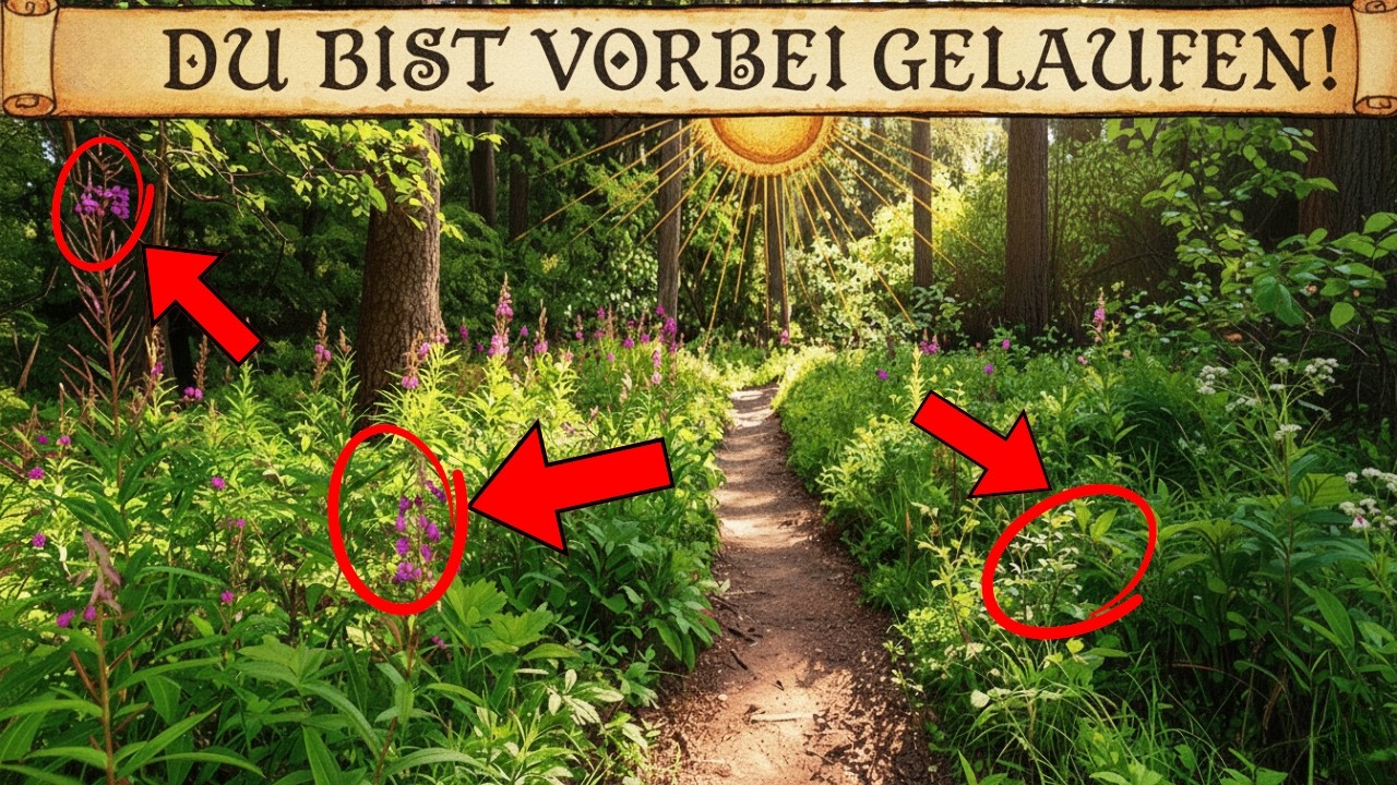 22 Wilde Essbare Pflanzen, Die Die Meisten Deutschen Ignorieren (Du Bist Vorbeigelaufen)