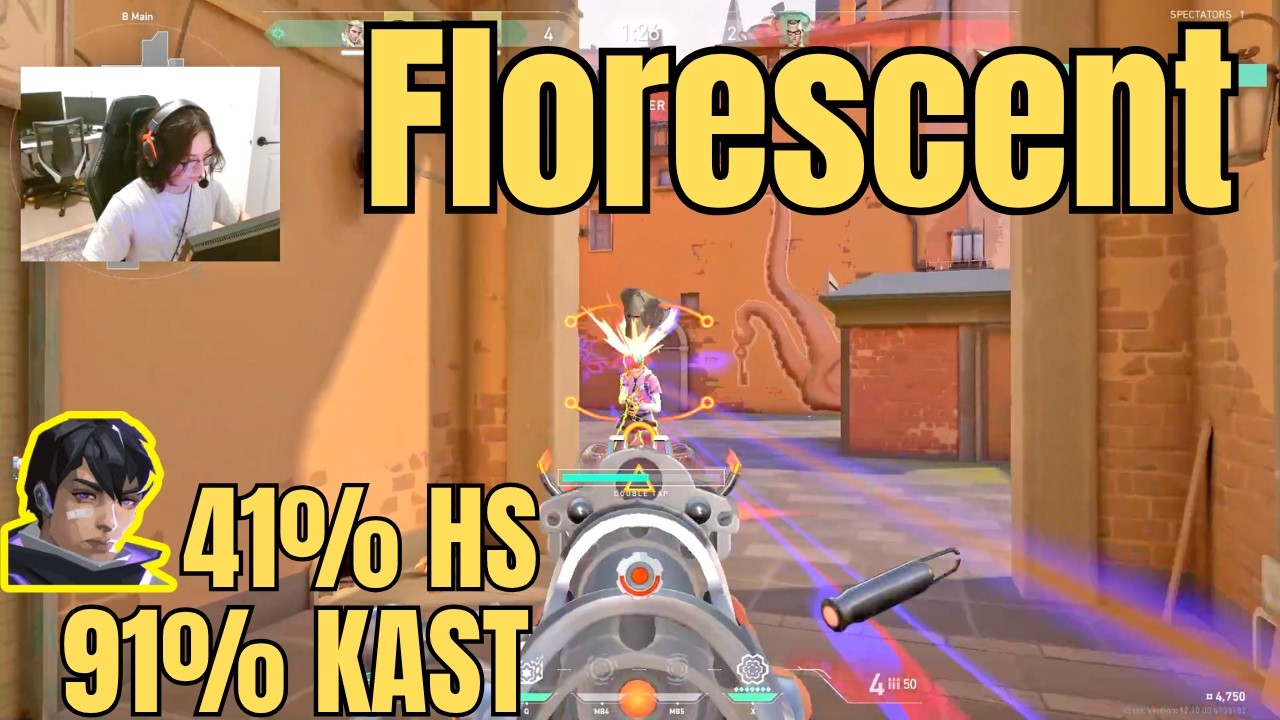 Florescent на Iso | 41% хэдшотов, 91% KAST, идеальный керри