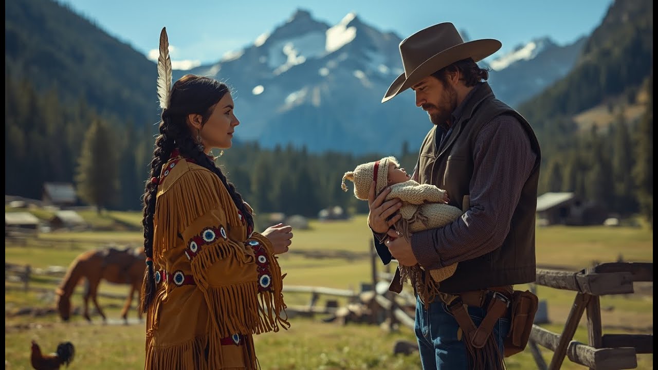 The Apache Woman Declared, “You’re My Man Now,” After the Lonely Rancher Rescued Her from the Wolves