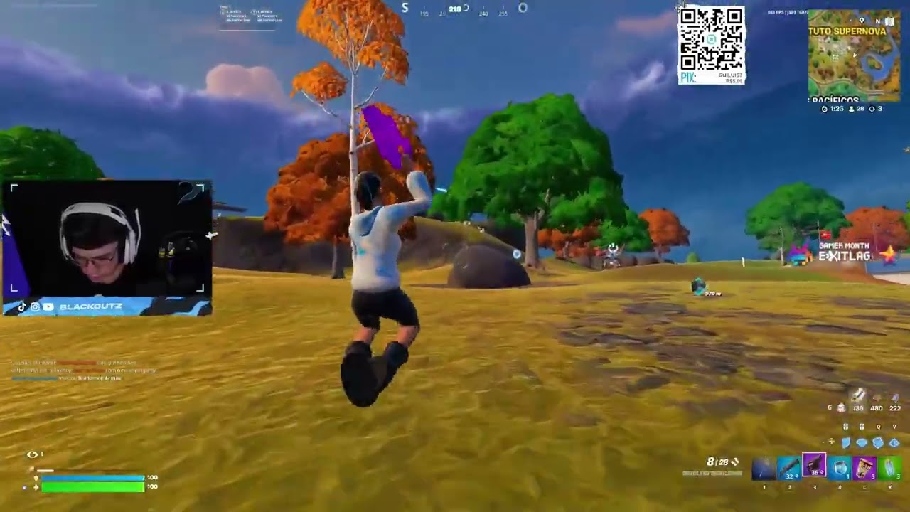 BLACKOUTZ EST&Aacute; AMASSANDO DEMAIS NA RANKED DO FORTNITE