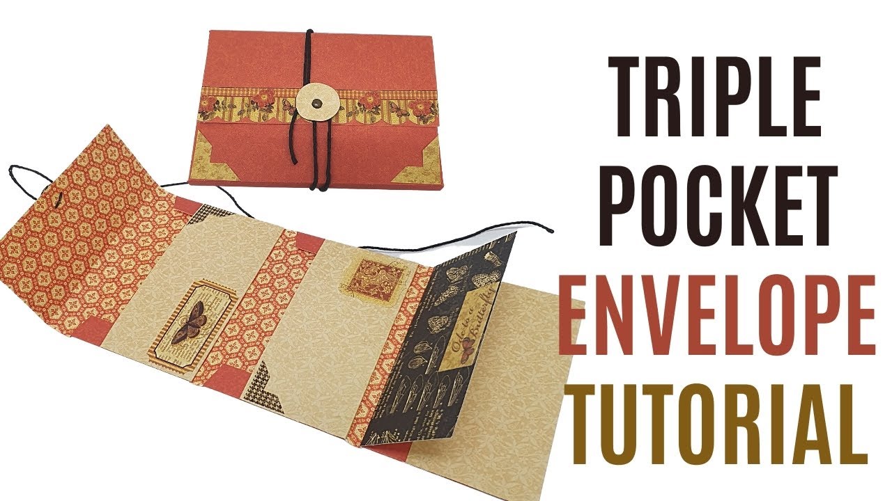 Triple Pocket Envelope Tutorial
