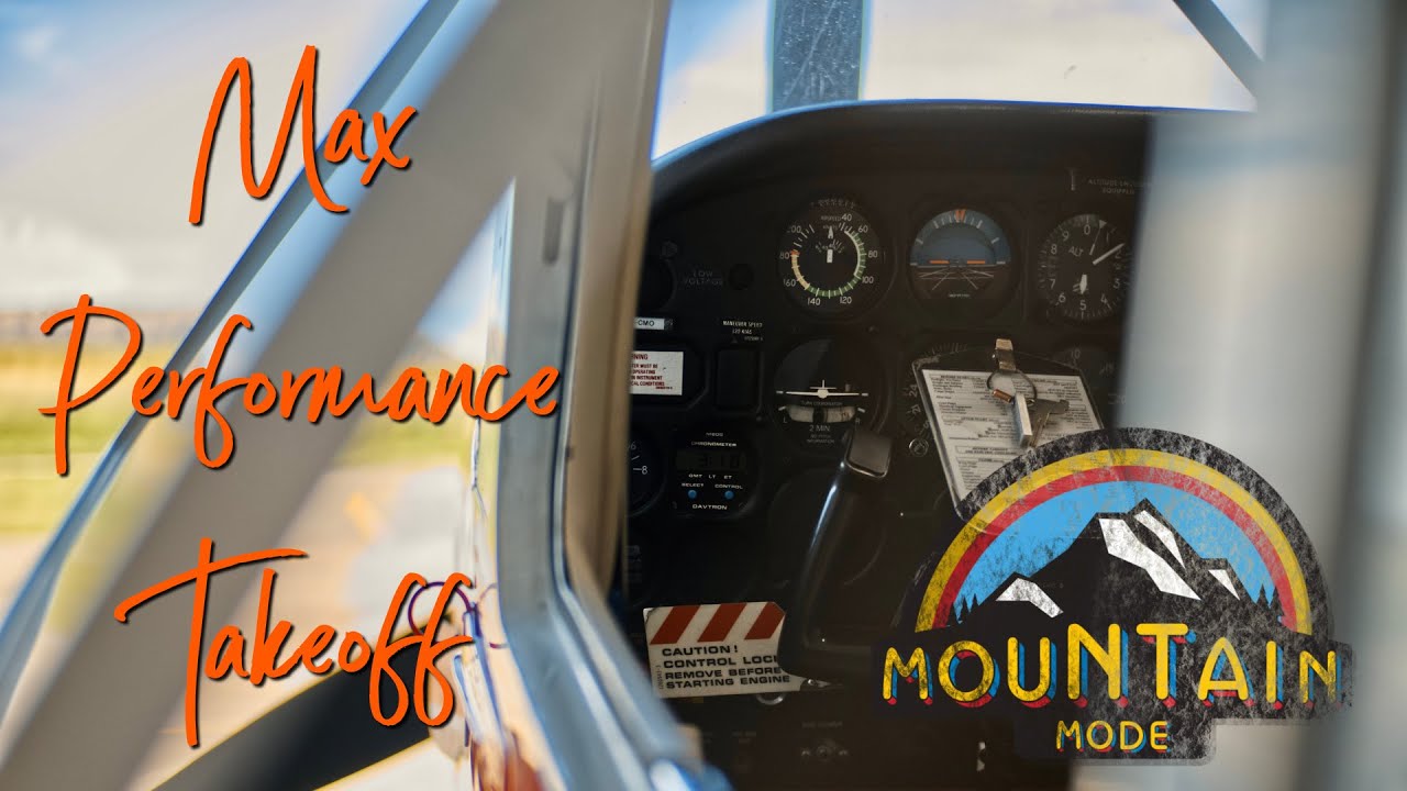 Maximum Performance Takeoff Demonstrated