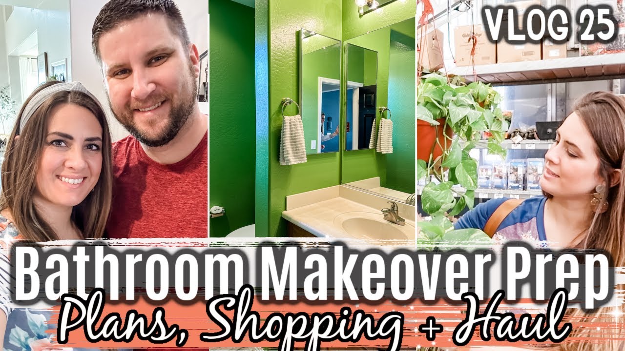 VLOG 25 - BATHROOM MAKEOVER PREP + Shop With Me, Costco Haul & Amazon Haul