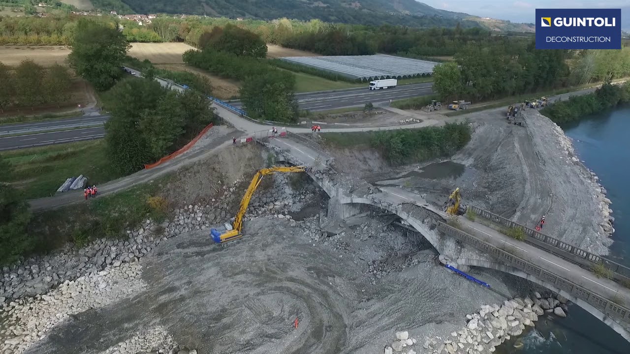 Clip Démolition Pont de la Buissière