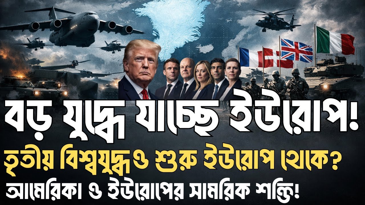 আমেরিকা আর ‘মিত্র’ নয়; যুদ্ধের প্রস্তুতি নিচ্ছে ইউরোপ | InfoTalkBD | 3rd World War | Europe VS USA