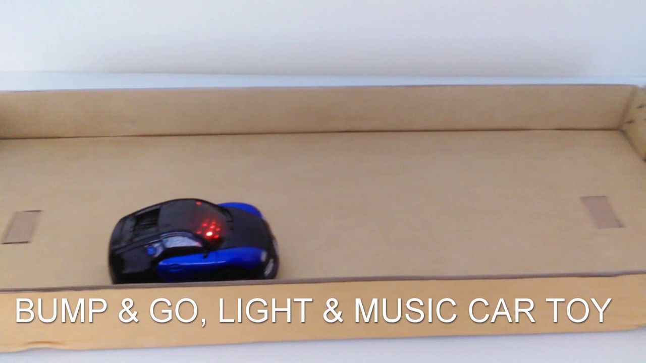Bump and Go with Light and Music Car Toy