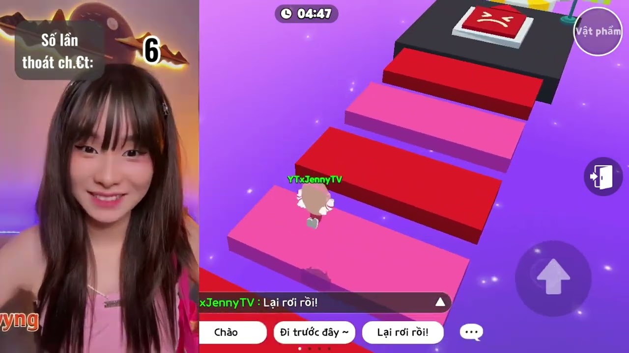 Chơi Obby Và Kể Chuyện.Pov:Sự sống còn full(cre:Lý  Nguyễn Nhi) | Jenny PLAY