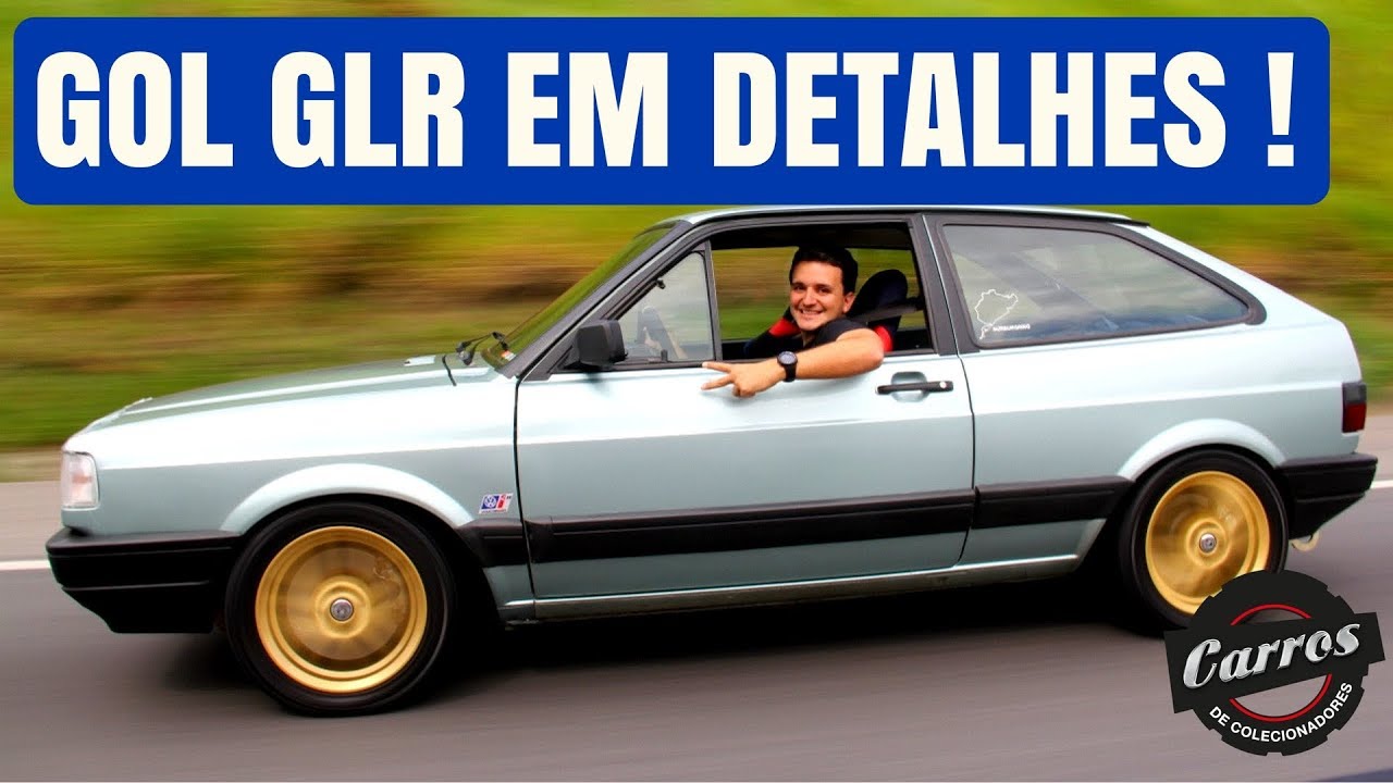 TODOS OS DETALHES DO GOL GLR TURBO ! CDC NA PISTA COM TIAGO KFOURI