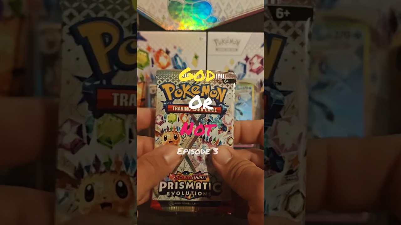 God or Not!? #pokemonprismatic #godpack #giveaway #umbreonex
