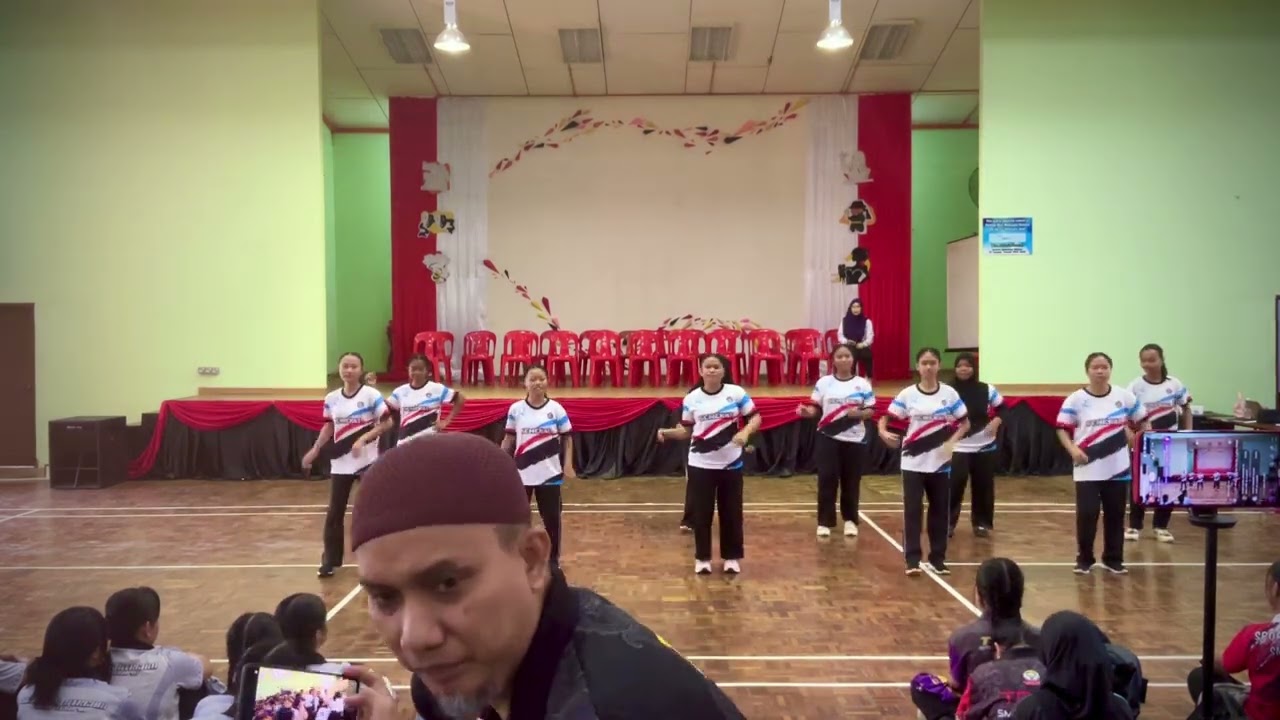 Pertandingan Aerodance SMK Telupid 2025