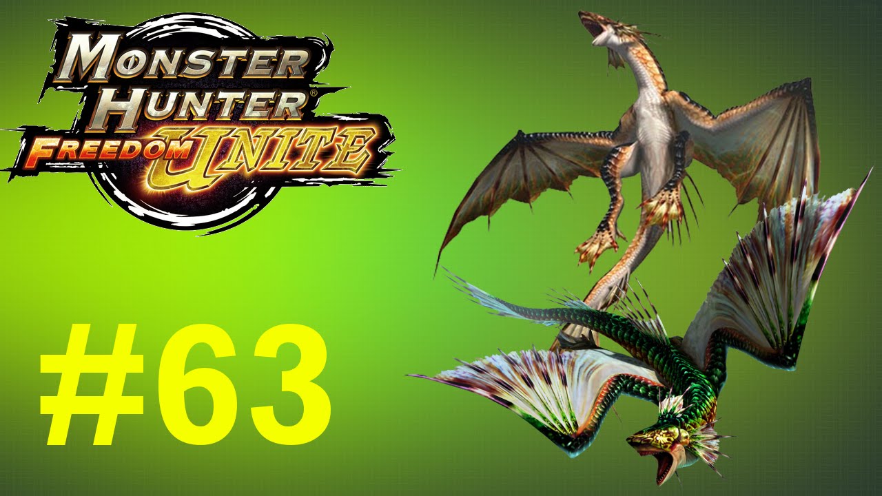 Monster Hunter Freedom Unite - Online Quests -- Part 63: Plesioth Combo