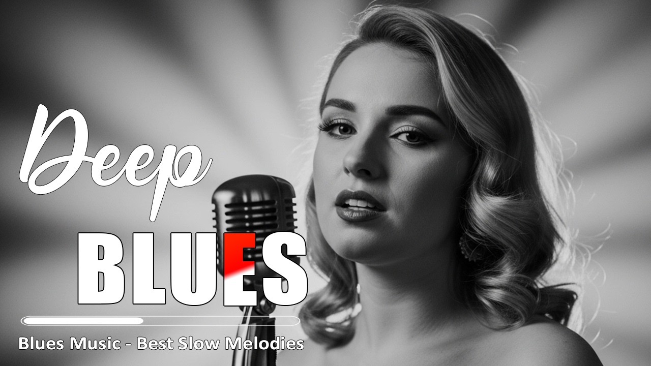 Blues Music Playlist 🎶 Deep Slow Blues Collection 🎧 Whiskey Blues
