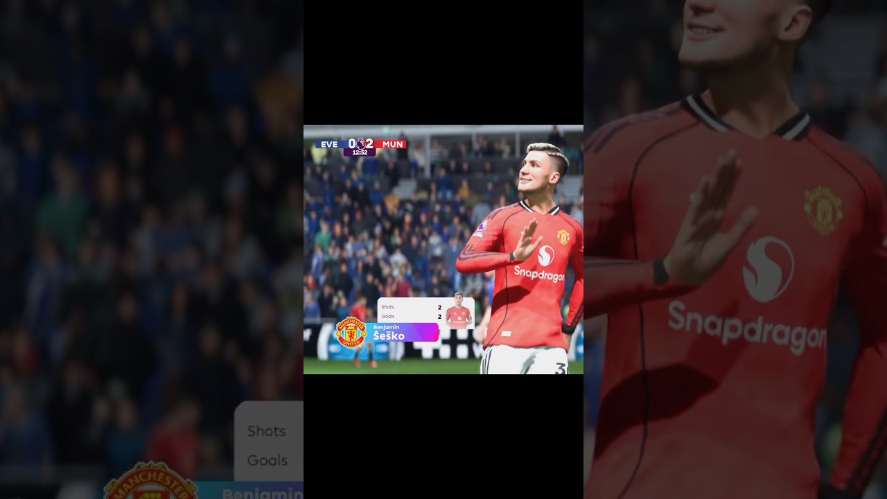 Sesko 🚀🤫🔥 #irontaurus #premierleague #fc26 #football #ps5 #manchesterunited