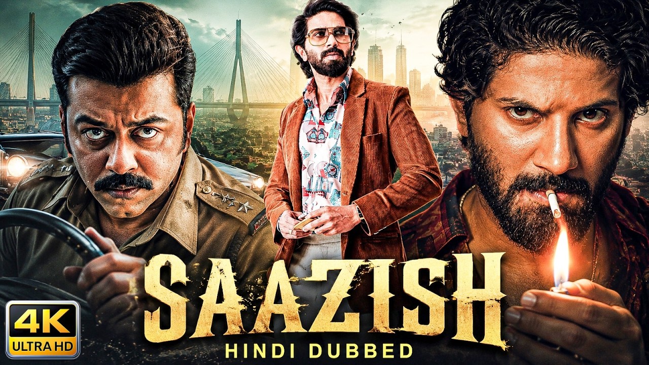 Saazish (2026) | Dulquer Salmaan & Indrajith Sukumaran New Blockbuster Action South Movie HD Hindi