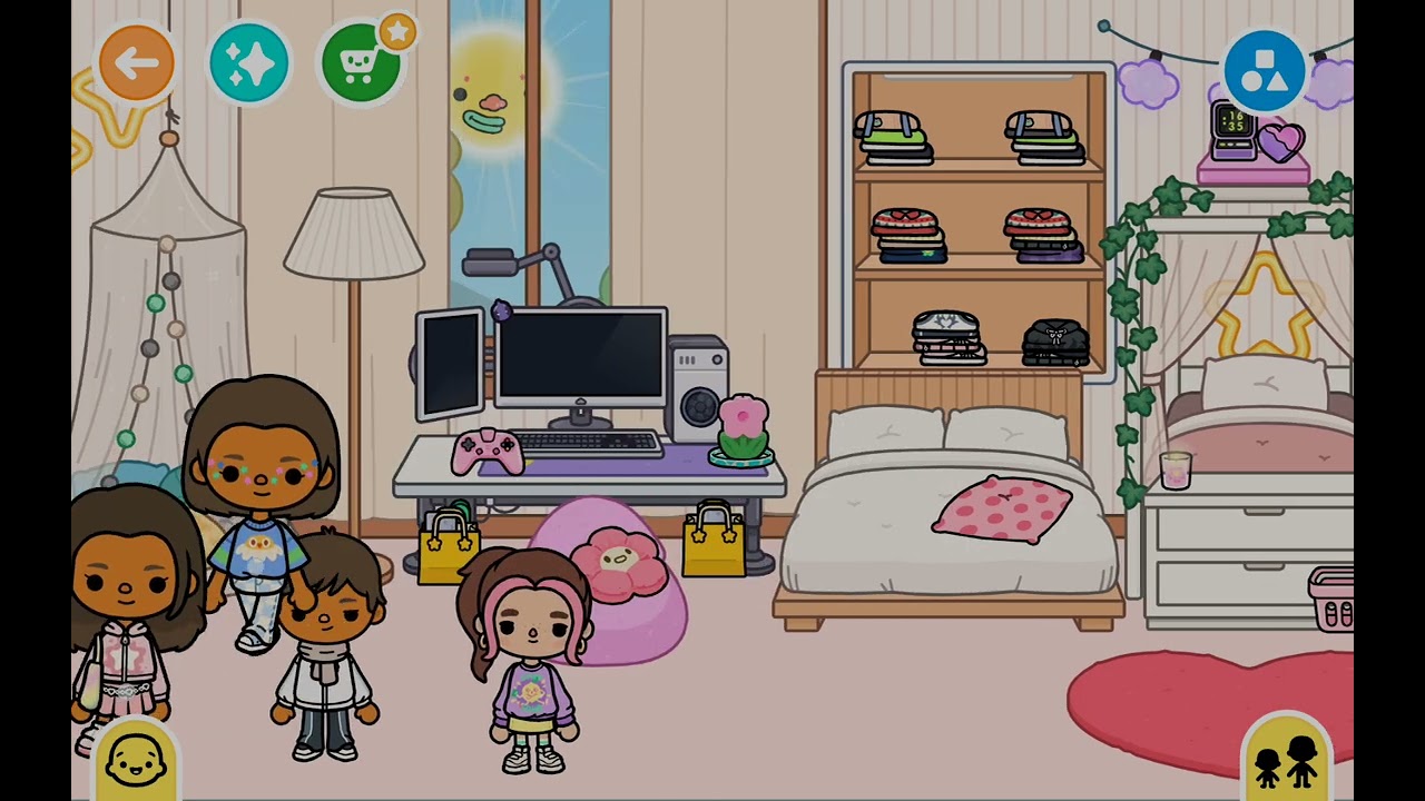 Jake's girlfriend has a sleepover