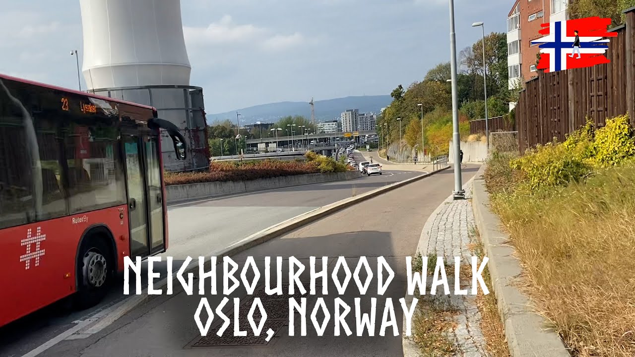 Oslo, Norway - - neighborhood walk - Refstad - Sinsen