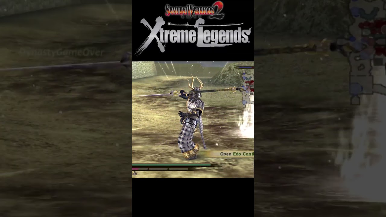 Tadakatsu Honda Musou (SW2 XL) #shorts #samuraiwarriors #honda #tadakatsu