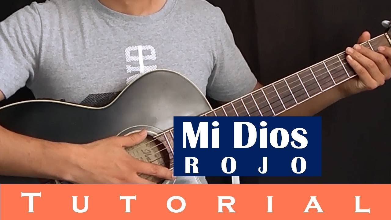 Mi Dios - Rojo (Tutorial guitarra)
