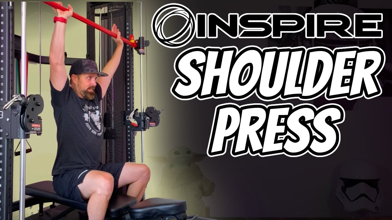 Smith Bar Mastery: Shoulder Press on Inspire SF3 for Strong, Sculpted Delts!