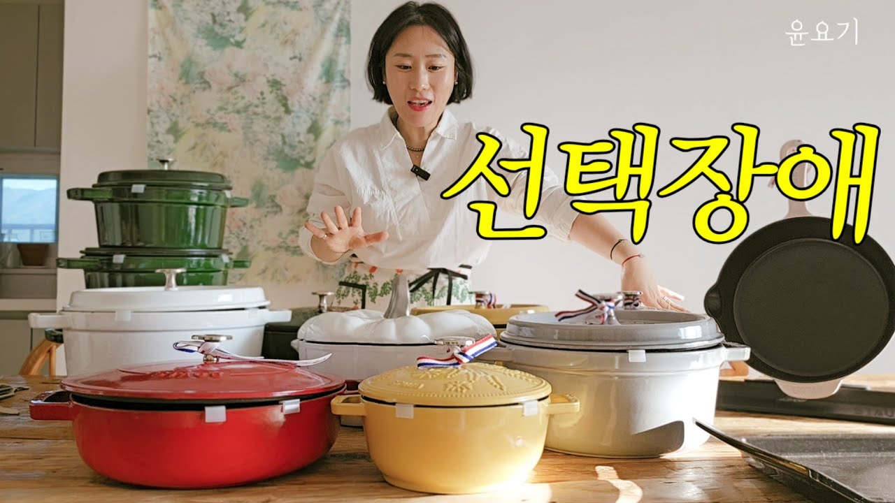 스타우브 어떤거 살까요⁉️ 디자인 설명과 함께 추천 해 드립니다🙌🇫🇷 | 스타우브냄비
