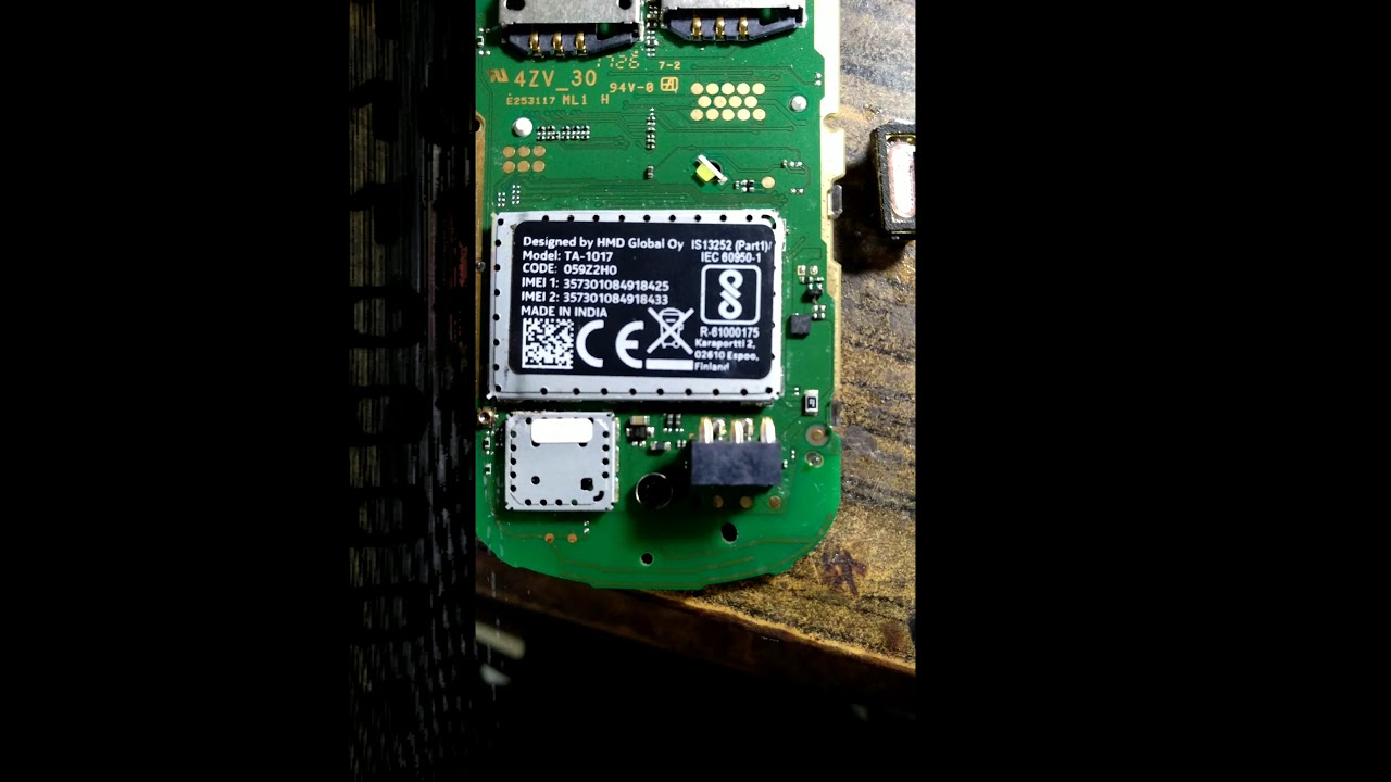 TA1017 / Nokia 130 ringer ways