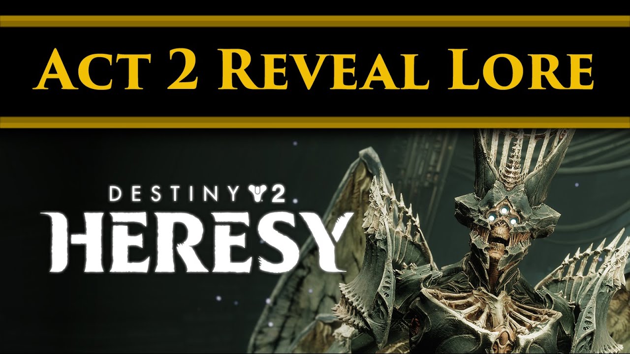 Destiny 2 Lore - Oryx, Xivu, The Court of Blades, Eris & The Nine! Heresy's Second Act Explained!