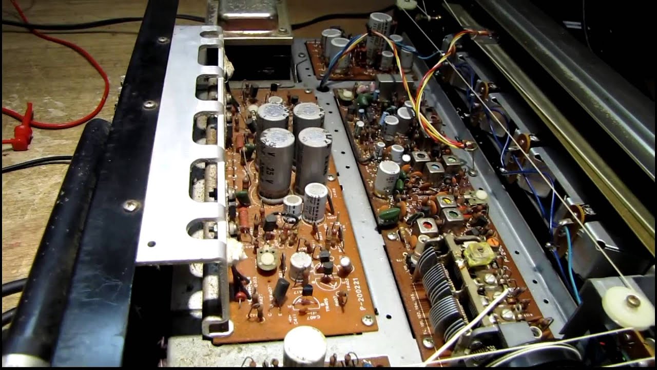 Vintage Realistic STA-52 receiver, quick repair and test