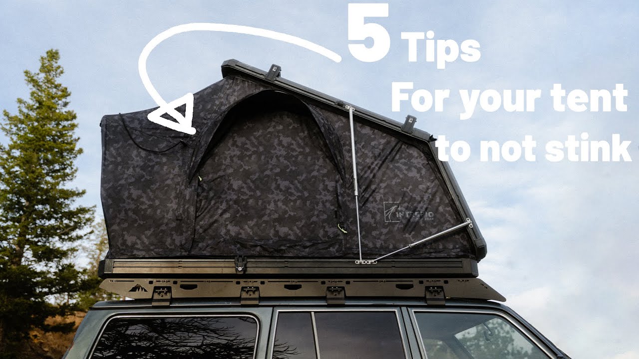 How to air out a rooftop tent after camping